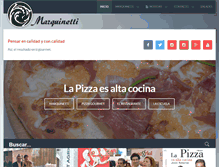 Tablet Screenshot of marquinetti.com